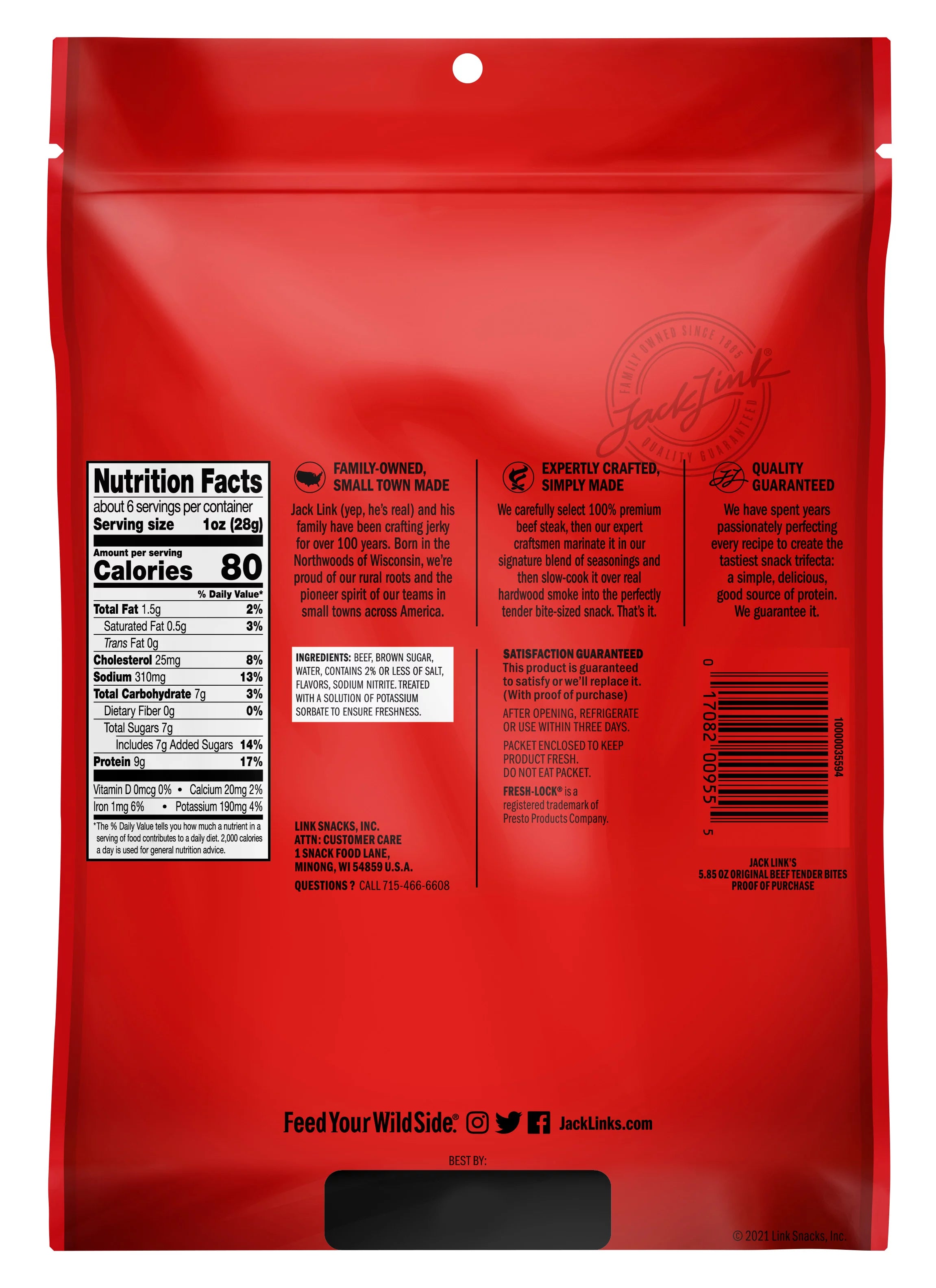 5.85oz Beef Tender Bites F10550