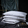 King Size Goose Feather Pillow with Cotton Cover Q169247