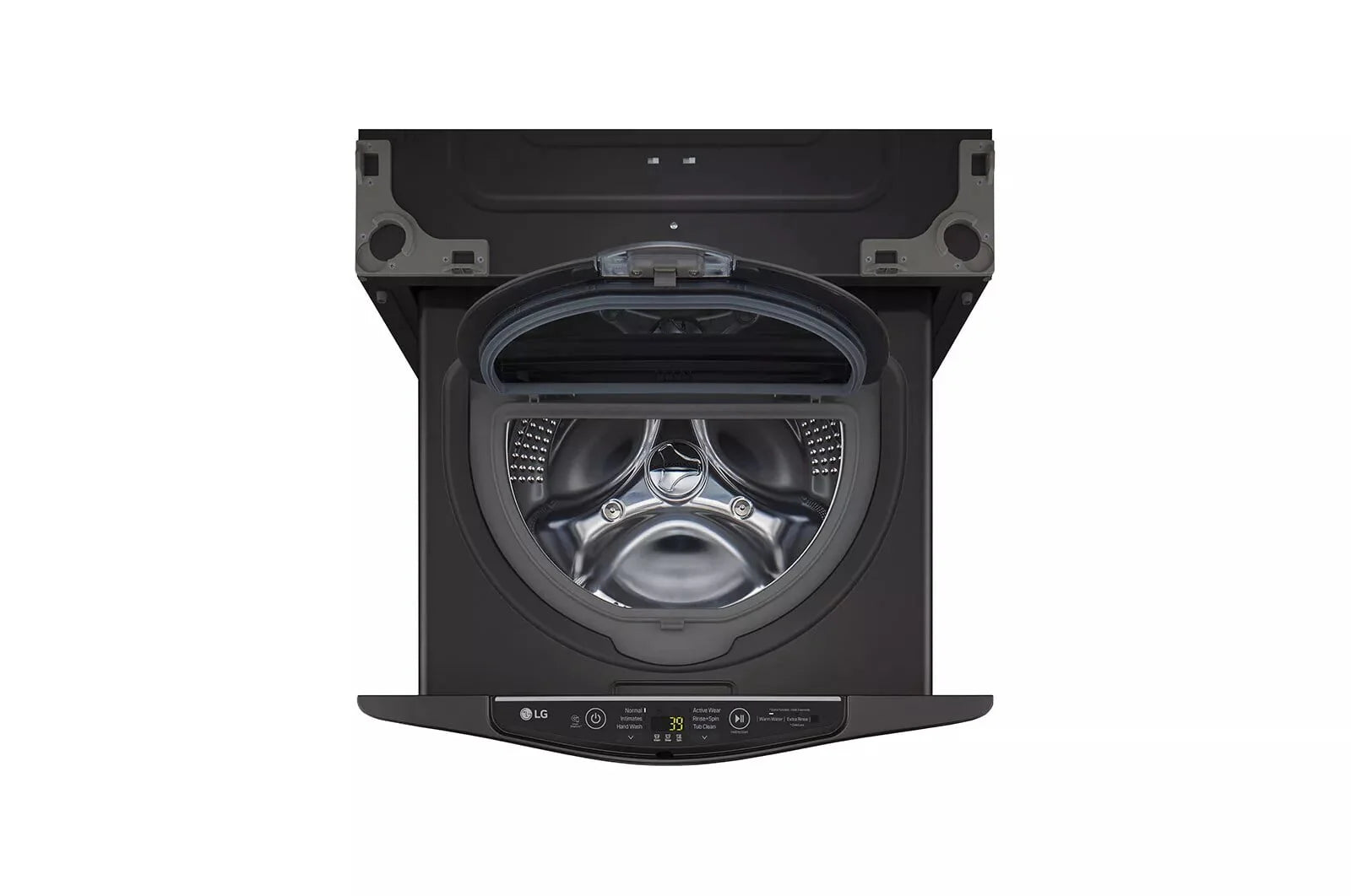 1.0 Cu. Ft. Sidekick Pedestal Washer - Graphite Steel J557