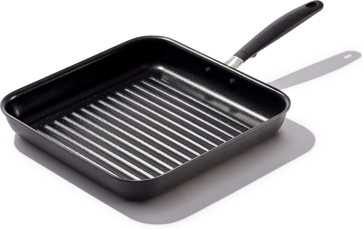 11" Square Nonstick Grill Pan with Stainless Steel Handle C888