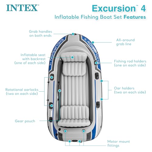 Inflatable Boat with Oars and Pump T84671