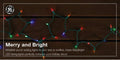 300-Count Multicolor Mini LED Christmas String Lights T580