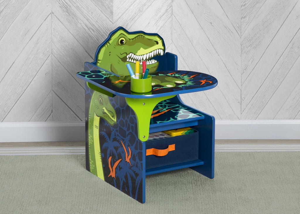 Dinosaur Chair Desk with Storage Bin R585304