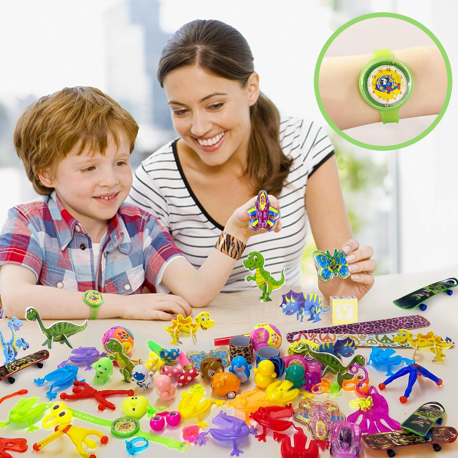 62PCS Party Favors Toy Assortment Bulk Toys L1014