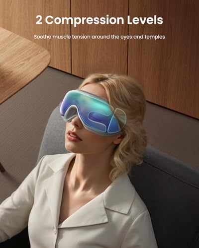 Eye Massager with Heat Compression Sleep Mask B8913