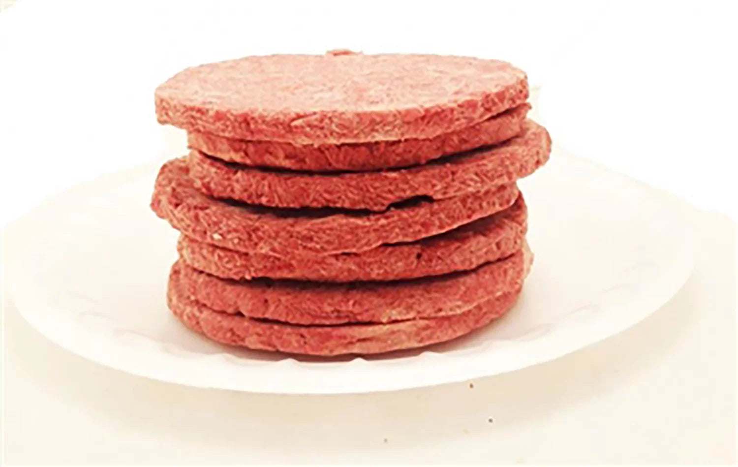 15-16 Thick Patties Freeze Dried Hamburger Ground Beef Patties in a #10 Can Q3947