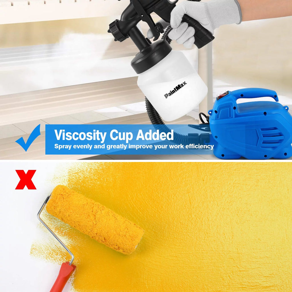 800W Electric Paint Sprayer with 3 Patterns C90910