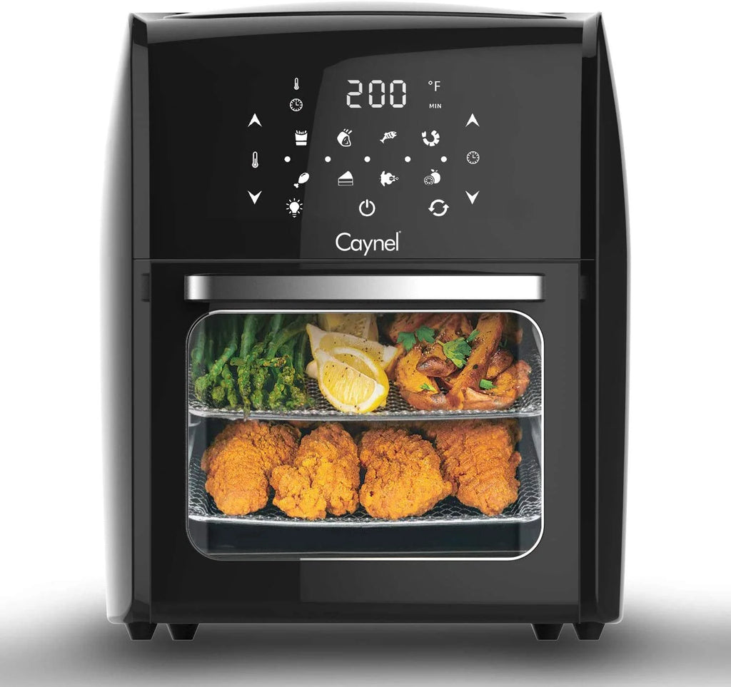 8-in-1 Digital Air Fryer Oven 12.7 Qt Countertop Oven, Black B68839