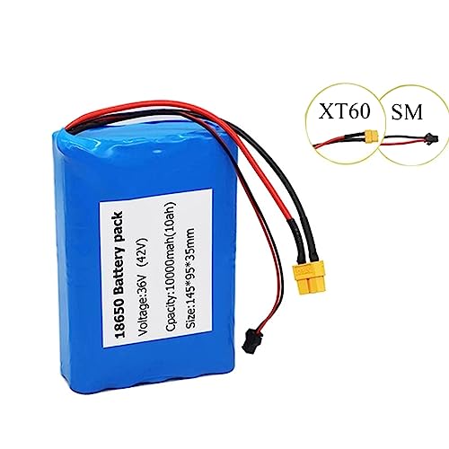36V 10Ah Lithium Ebike Battery with Charger and BMS F5673