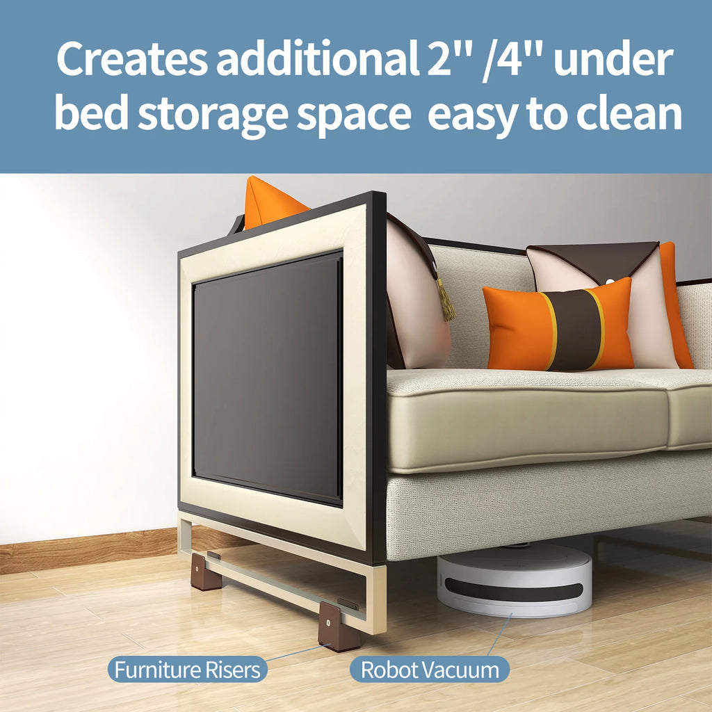 Adjustable Bed Riser, 4 Pack U627