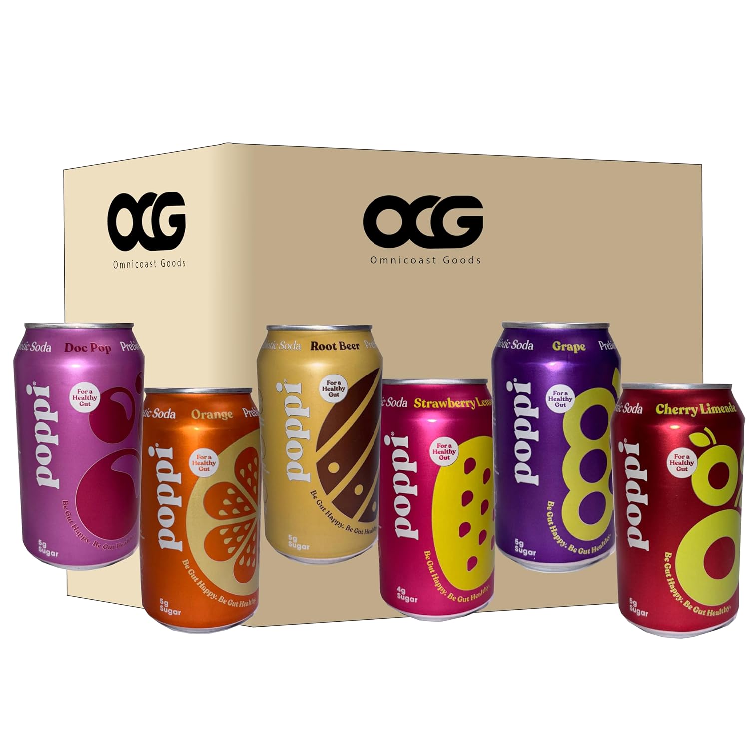 12 fl oz 12-Pack Prebiotic Soda Variety Pack X79081