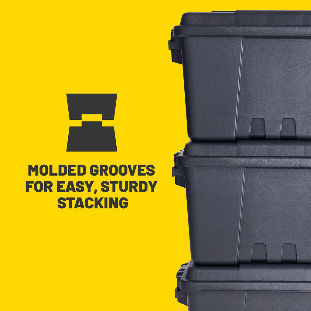 OD Green 27-Gallon Lockable Storage Box D381983