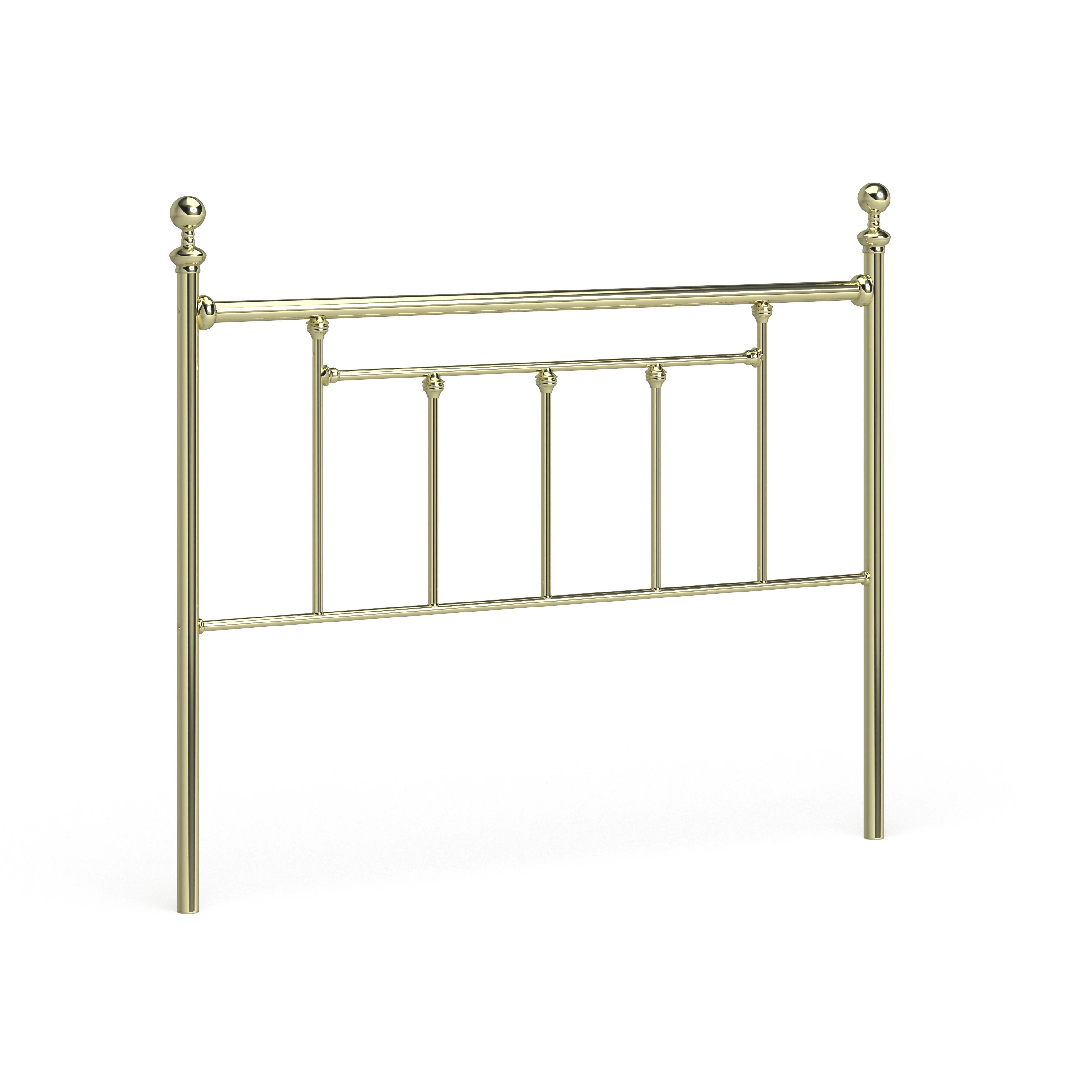 Queen Brass Metal Headboard T922358