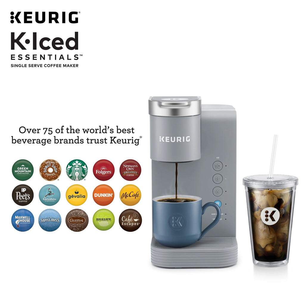 Gray Single-Serve K-Cup Pod Coffee Maker A548373