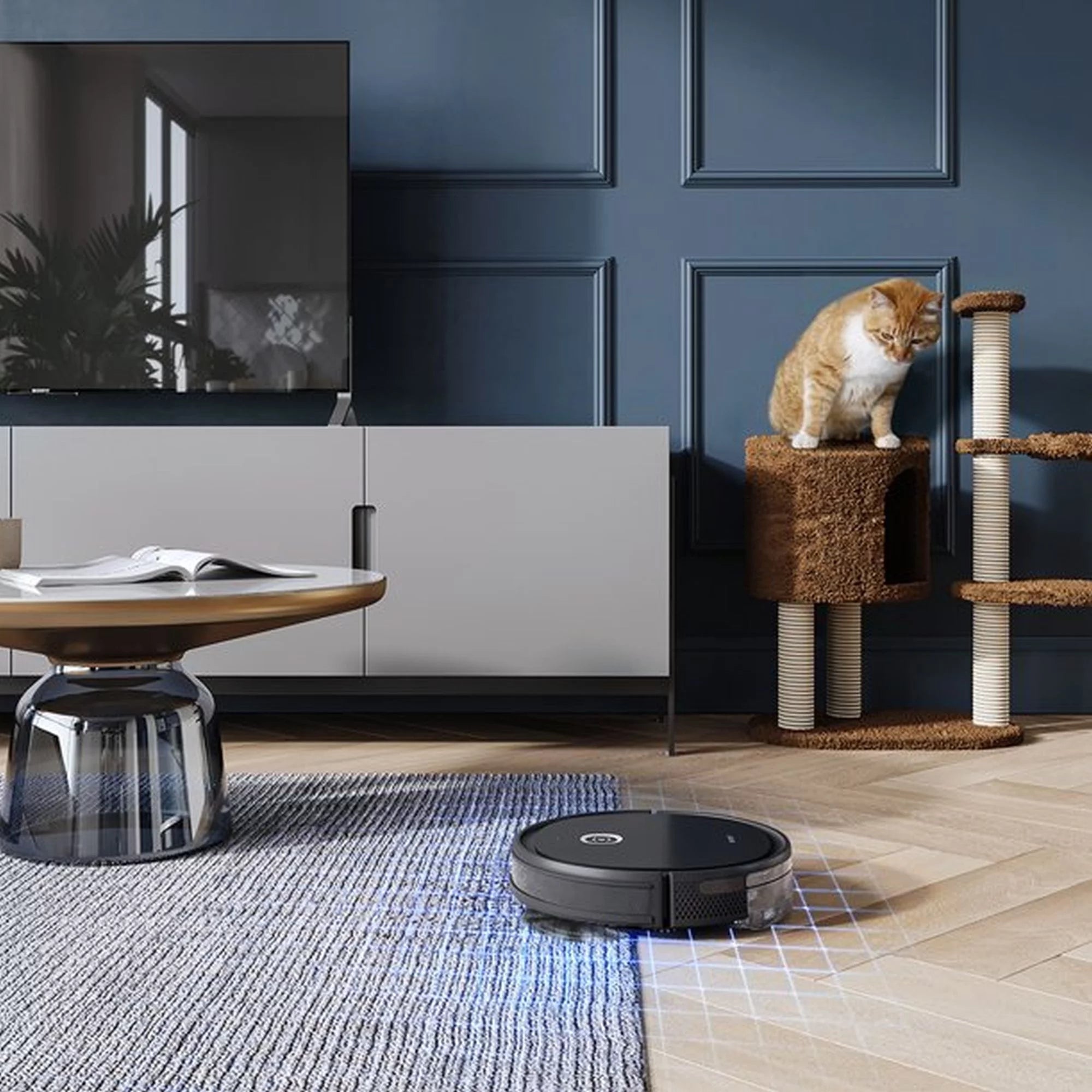 Robot Vacuum Cleaner and Mop with WiFi O956