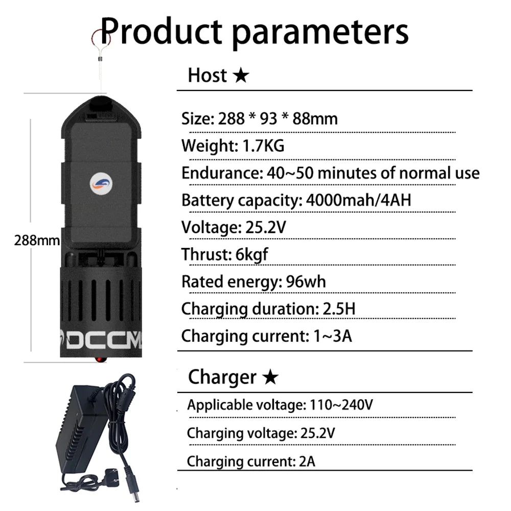 Electric Underwater Scooter 20M Waterproof X966