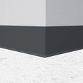Black Brown Rubber Cove Molding R4352