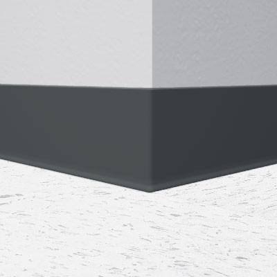 Black Brown Rubber Cove Molding R4352