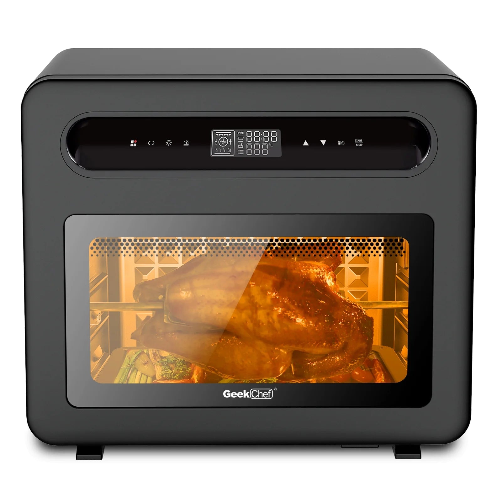 Extra Large Capacity 26 QT Air Fryer Toast Oven Combo with Rotisserie and Dehydrator K349668