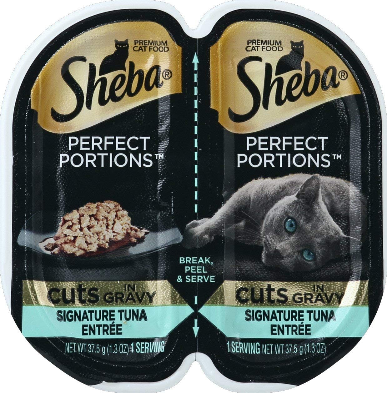Cuts In Gravy Tuna Entrée Cat Food, 2.6 OZ, Pack of 6 V21361