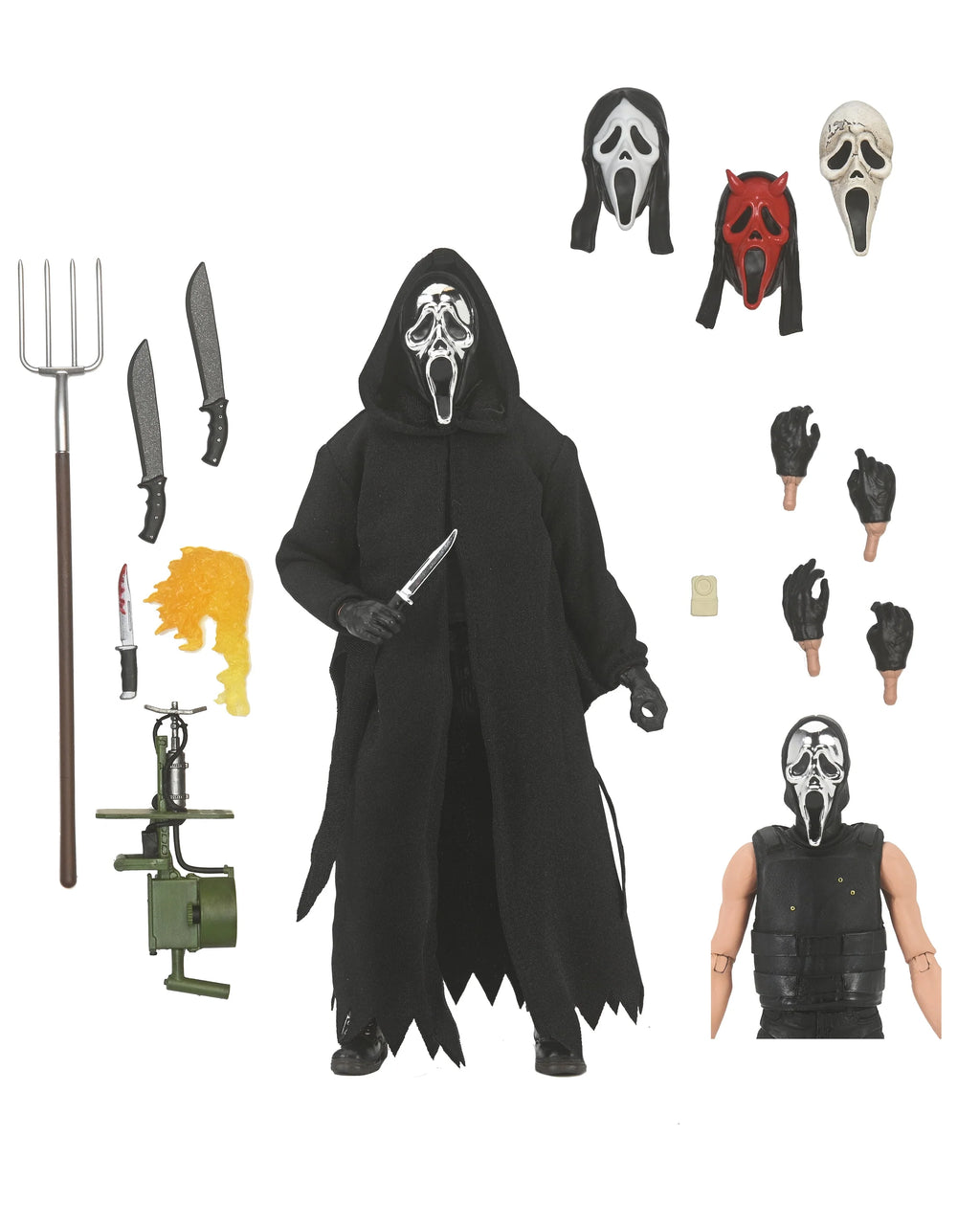 Ultimate Ghostface Inferno 7 Scale Action Figure I238255