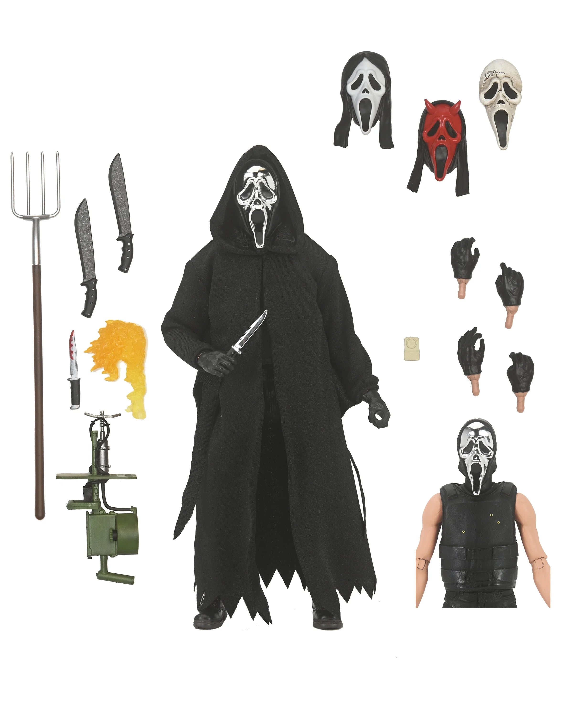Ultimate Ghostface Inferno 7 Scale Action Figure I238255