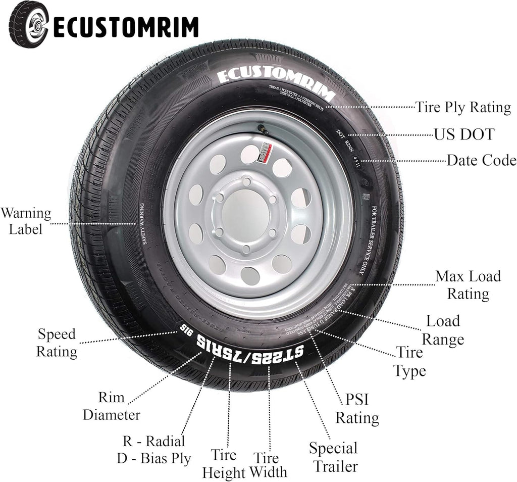 215/75R15 106S Radial Tire S22782