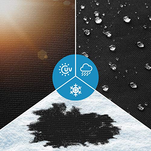 600D Heavy Duty Car Windshield Snow Cover (76 x 49 inches) Y980977