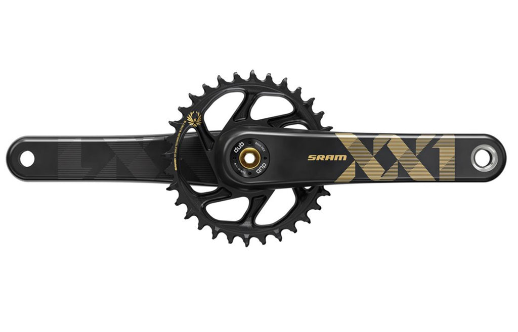 Gold 34t Carbon Crankset N2275