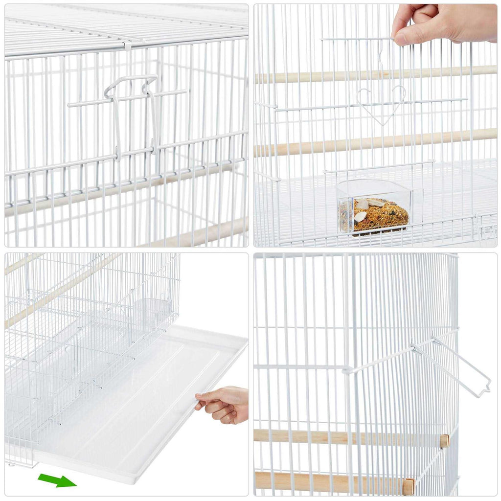 18 Flight Cage with Slide-Out Tray E73459