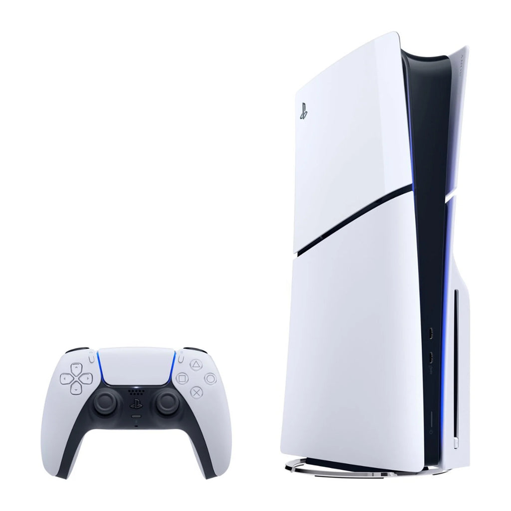 PlayStation 5 Slim Disc Edition with Two Controllers White and Nova Pink Dualsense V91413