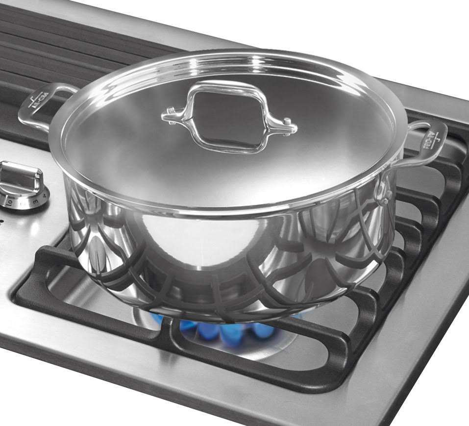 30x22 Gas Downdraft Cooktop Stainless Steel V35053