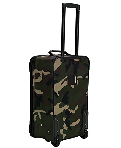 Black 4-Piece Softside Upright Luggage Set X691
