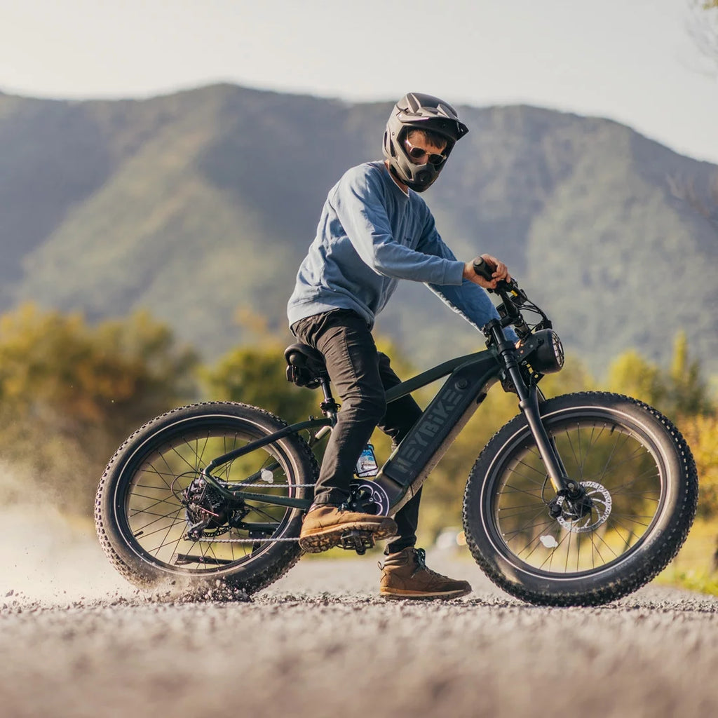 750W Fat Tire Electric Bike with 48V 18Ah Removable Battery U786019