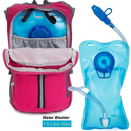 Kids Hydration Backpack with 1.5L Water Bladder B330