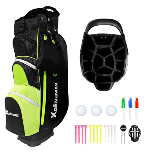 15 Way Lightweight Golf Stand Bag with Rain Cover Q77115