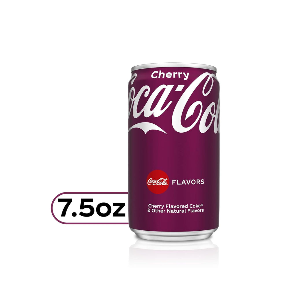 Cherry Soda Mini Cans, 7.5 fl oz, 20 Pack T4007