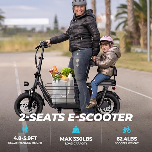 14" Tire 500W Electric Scooter with Seat L93916