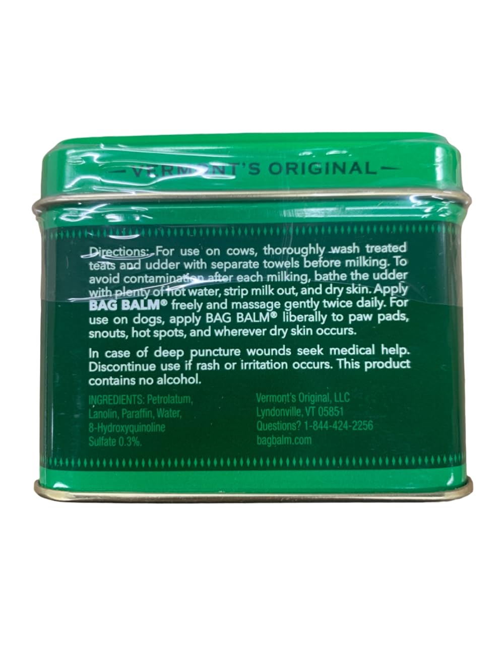 Moisturizing 118 ml (4 oz) Tin B796