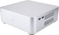 Mini ITX Computer Case, Aluminum Alloy, Black, USB3.0 E143729