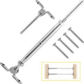 14 Pairs Steel Cable Railing Kit, T316 Stainless Steel T815
