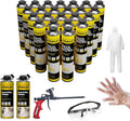 Closed Cell Spray Foam Insulation Kit - 27.1 oz, 24 Pack P106069
