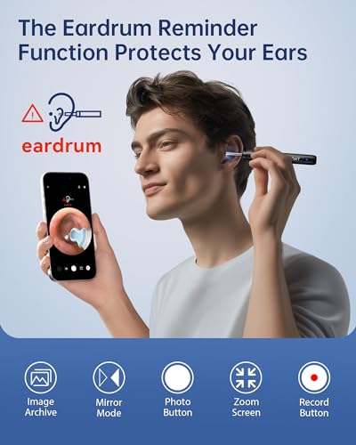 Ear Cleaner with Camera, 6 LED Lights and 10 Ear Picks Z7036