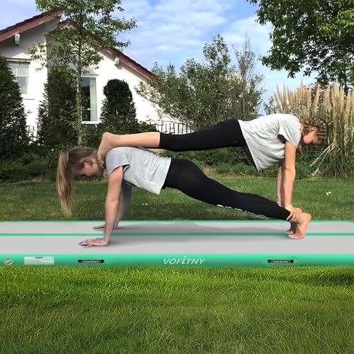 Inflatable Gymnastics Air Mat Tumbling Track with Air Barrel Octagon Mat with Pump B931249