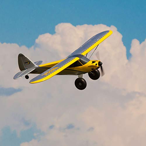 Yellow RC Airplane Carbon Cub S 2 1.3m BNF Basic J873