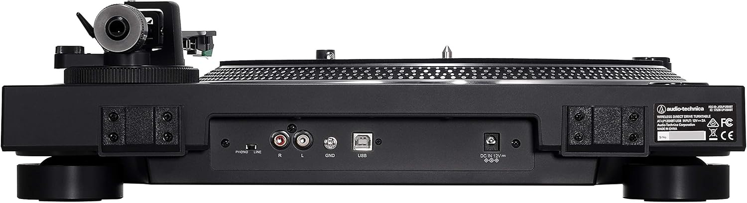 Black Wireless Direct-Drive Turntable A213
