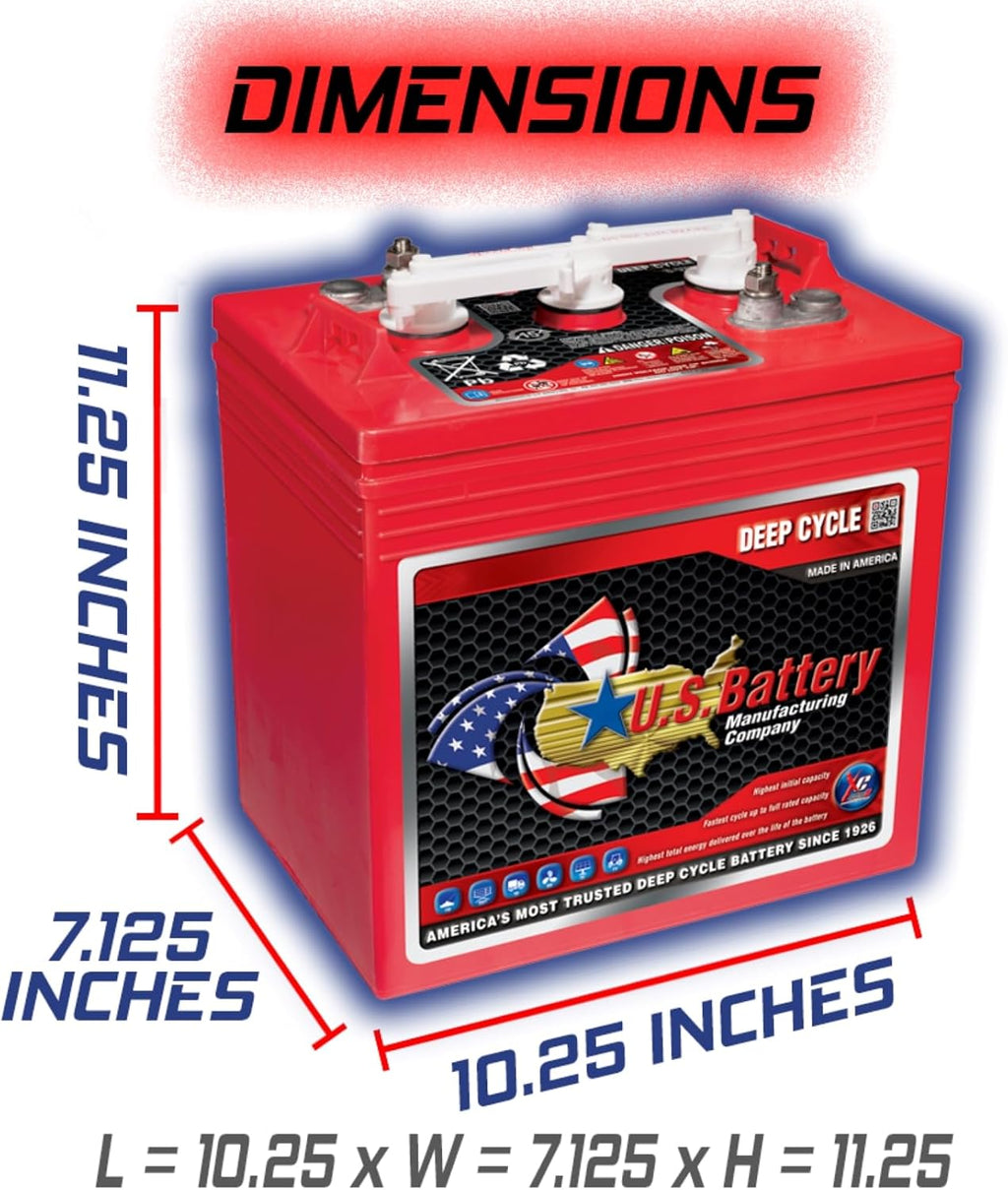 6V 240Ah Flooded Lead Acid Deep Cycle Battery E9542