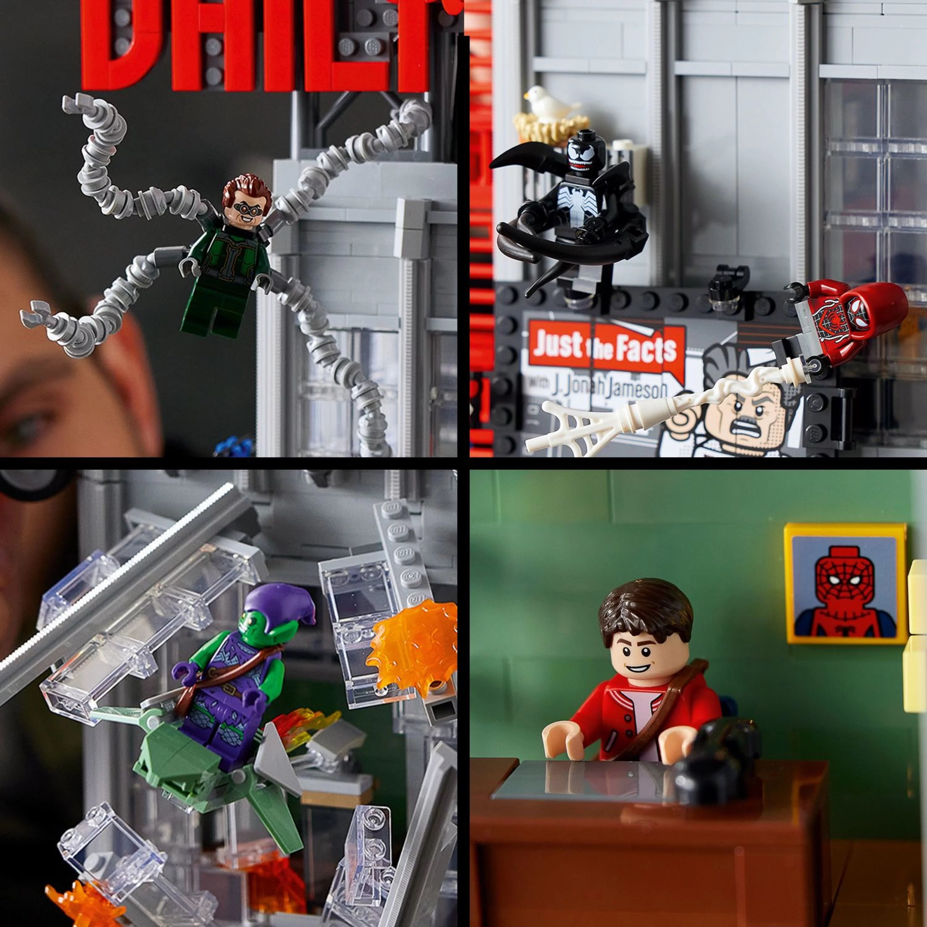 LEGO Marvel Spider-Man Daily Bugle Building Set with 25 Minifigures K29320