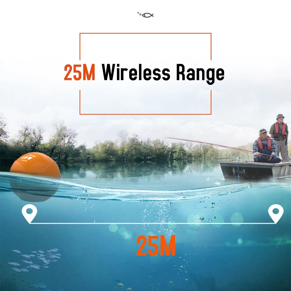 Wireless BT Portable Sonar Fish Finder M4398