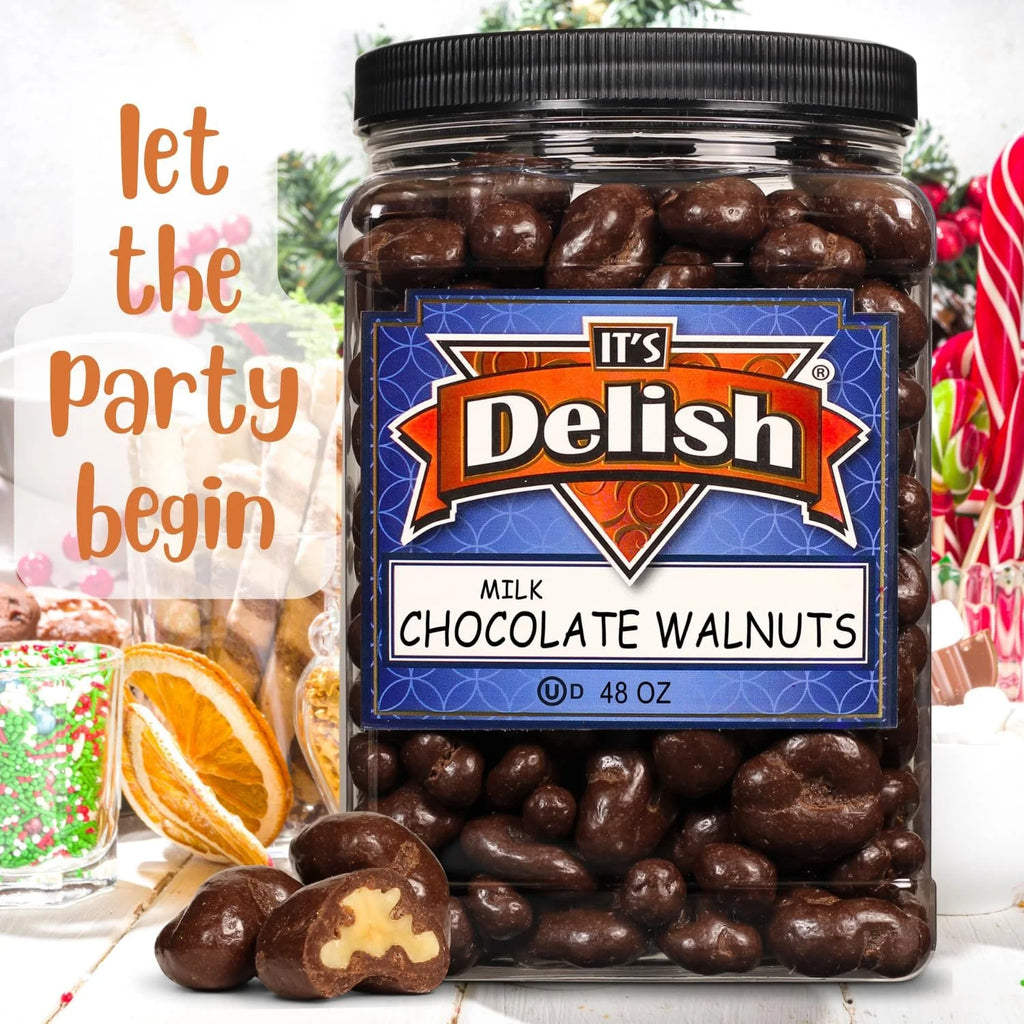 48 oz Milk Chocolate Covered Walnuts C516796